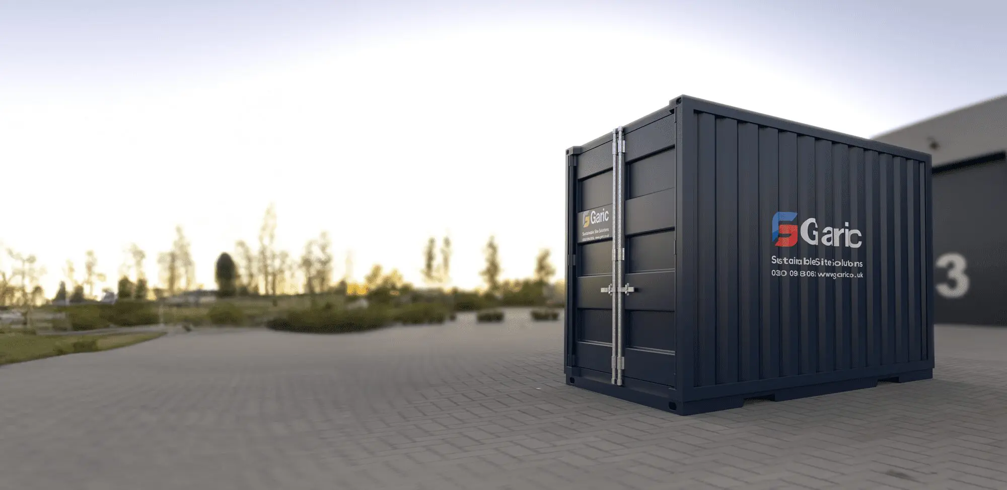 Steel storage container