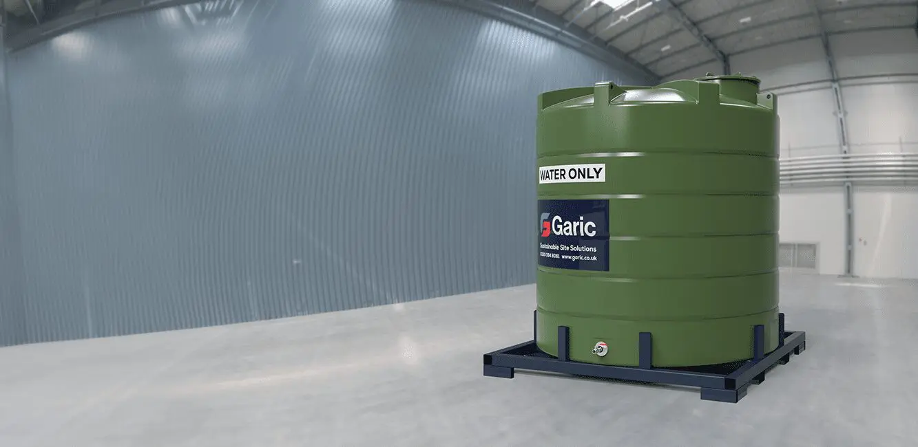 Static water tank Hero